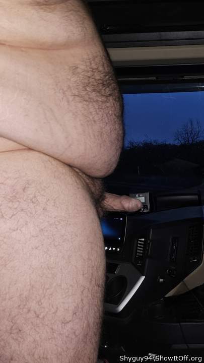 Naked in my truck