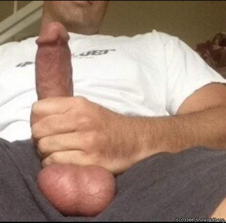 Fuck buddy you are packing a huge cock.