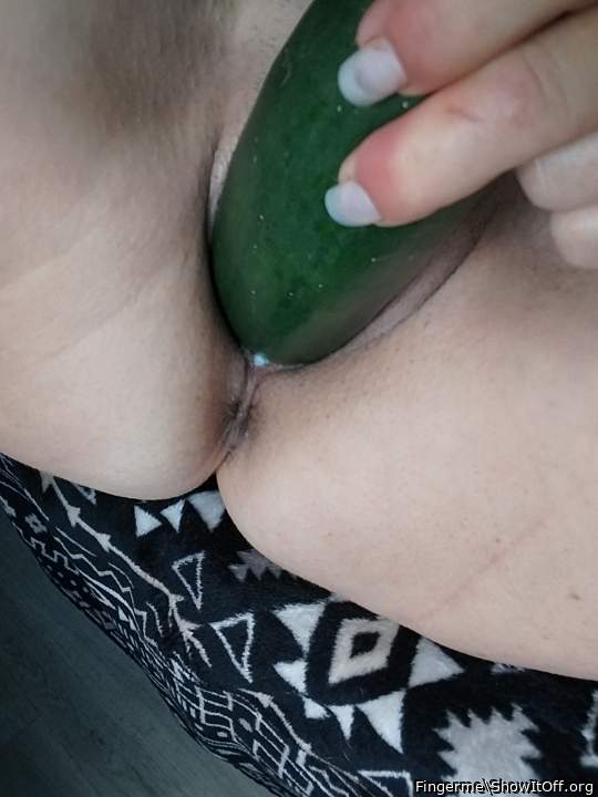 Wow!!! Wishing I could help instead of the cucumber wishing