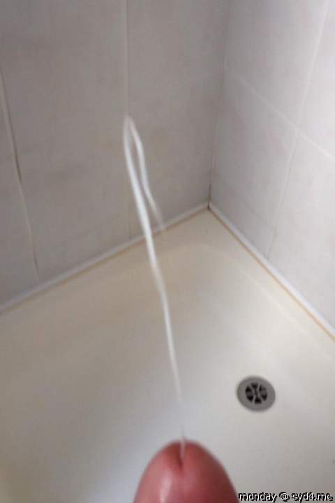 cumming in the shower 2