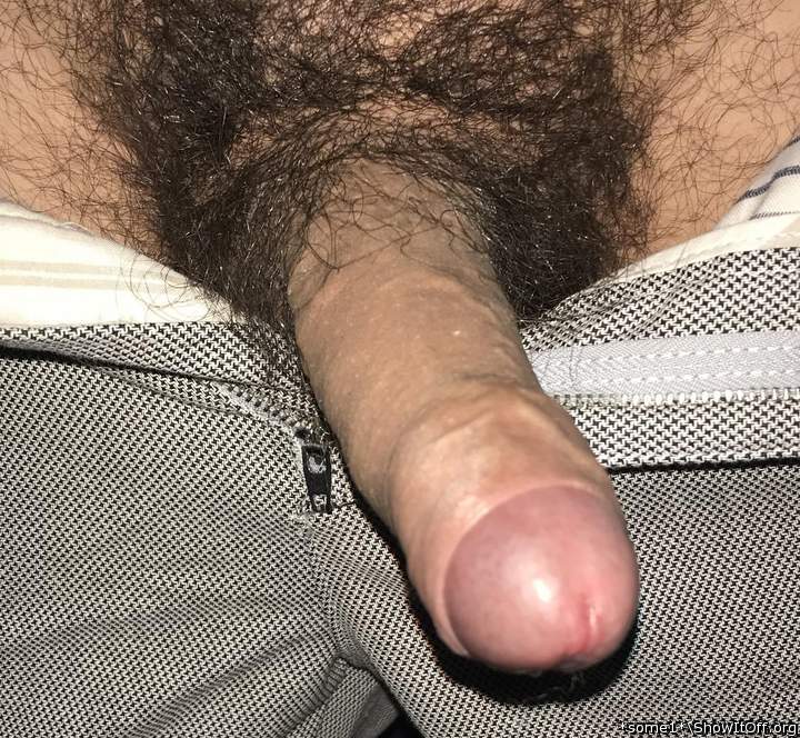 NIce looking cock and pubic hair! 