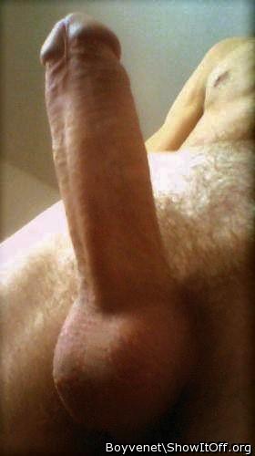 My cock...