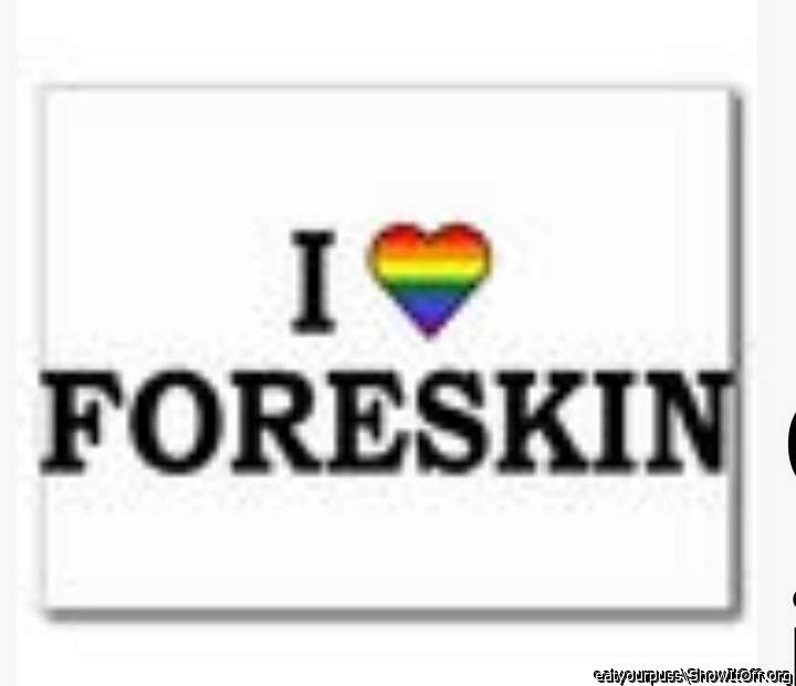 Foreskin is fun to peel back!