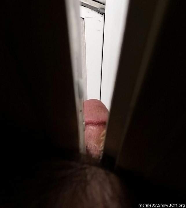 Dick closed in the door