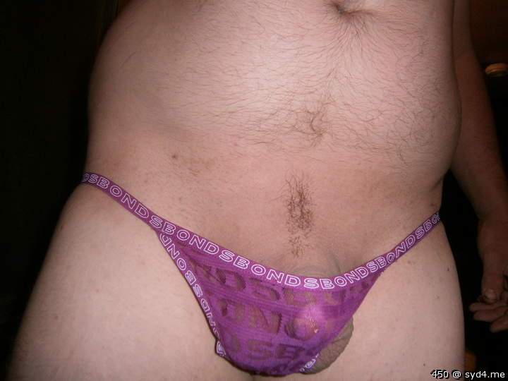 love these cute purple see through panties.   