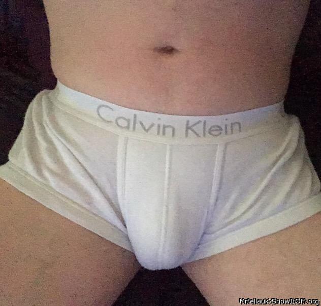 Nice bulge in your Calvin Klein's 