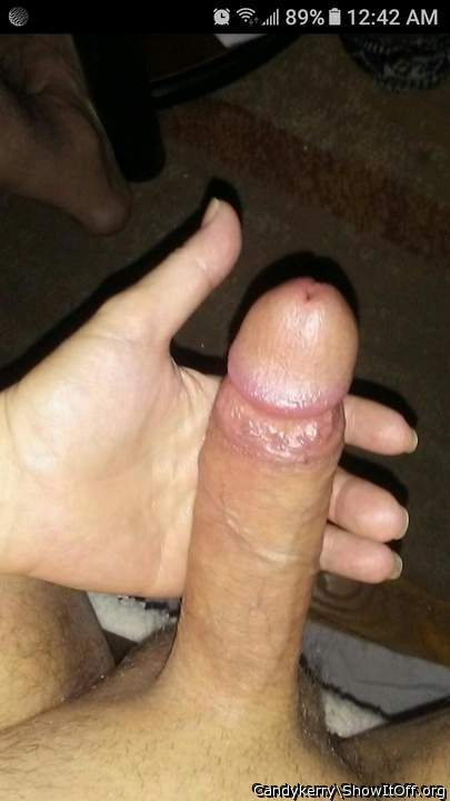Please hold my smooth cock!  