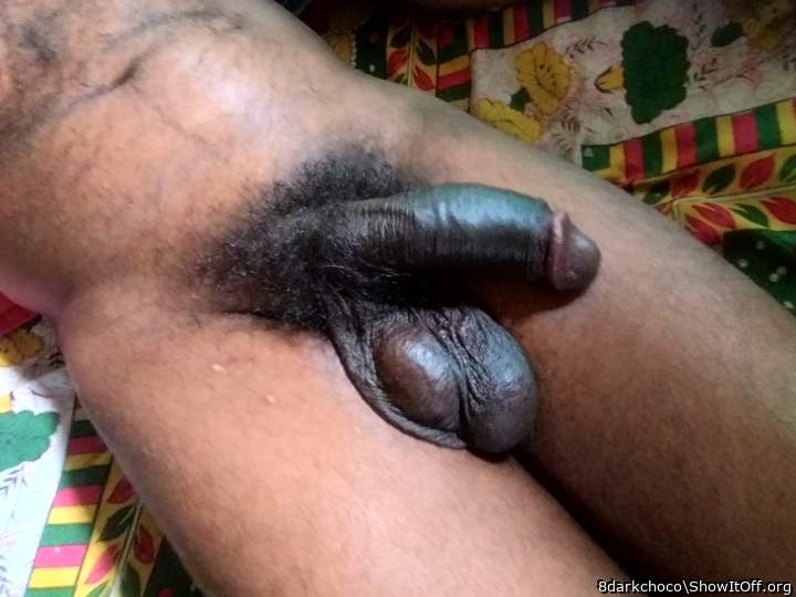 Nice cock. Love the way your balls hang against your leg.