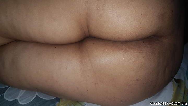 Photo of bum from couple
