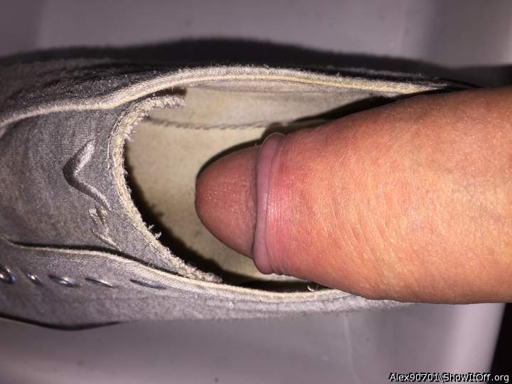 My dick with Girl Shoes