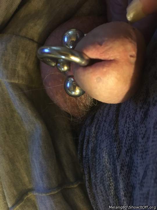  great pierced cock