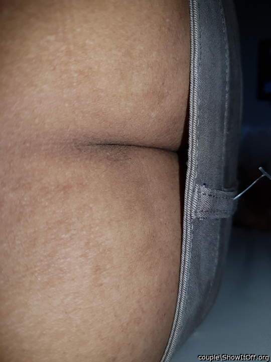 Photo of buttocks from couple