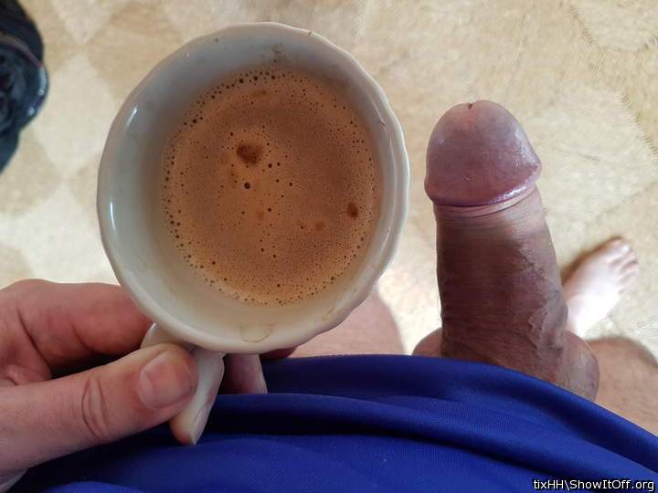 cock and coffee