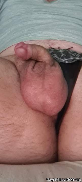  cock in sexy panties is so hot  
