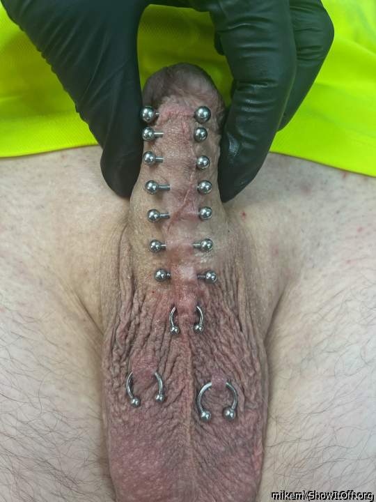 Nice ladder!! Surface piercings don't seem to hold up for me