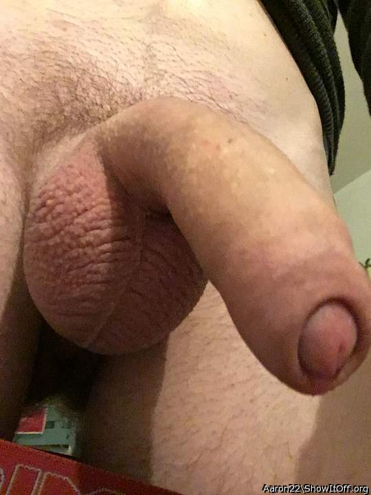   nice tight balls! beautiful uncut cock  