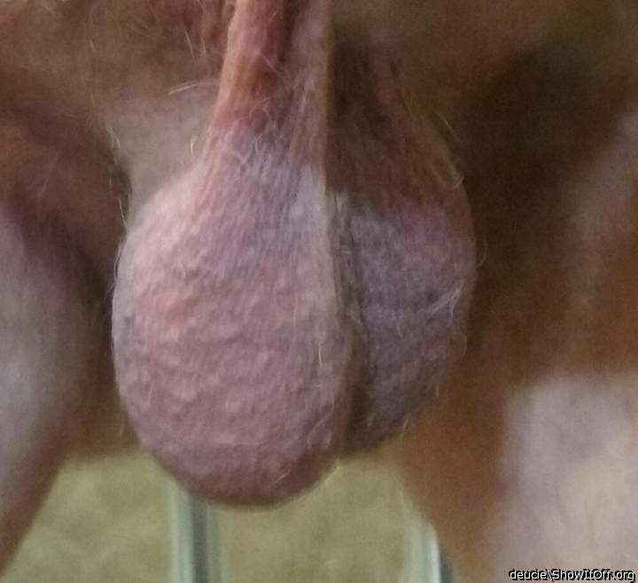 mmmm....love to lick your sexy balls 