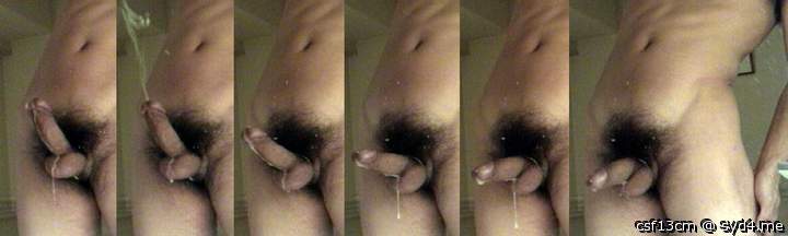 My wank and after