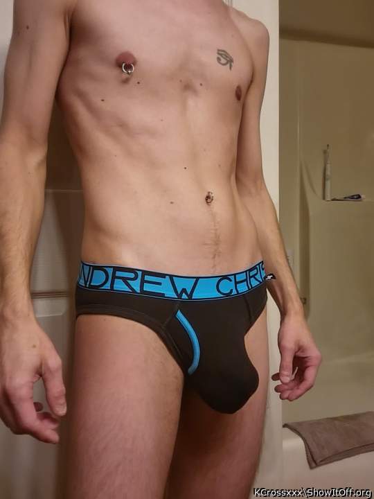 Jockstrap bulge.. BTW &#128525; my AC underwear