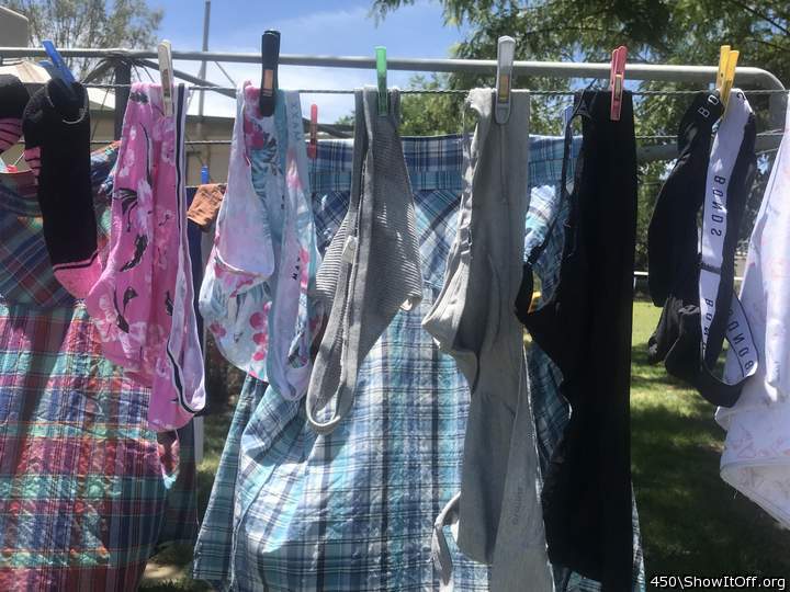 Do the neighbours comment on your laundry?