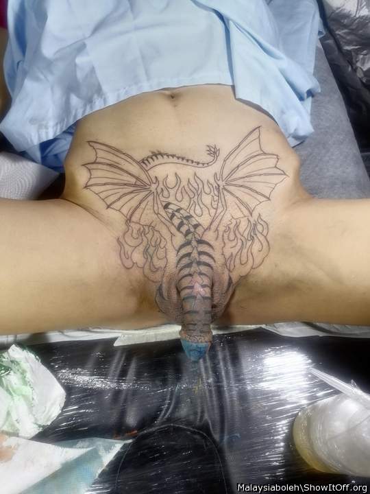 Dragon dick tattoo 7