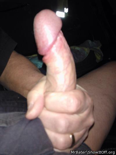 A bit more than a handful when its fully hard and throbbing!