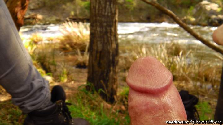 Jerking Off Beside the River