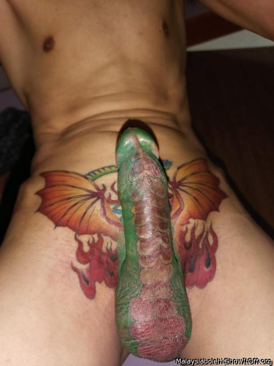 Dragon dick tattoo 3