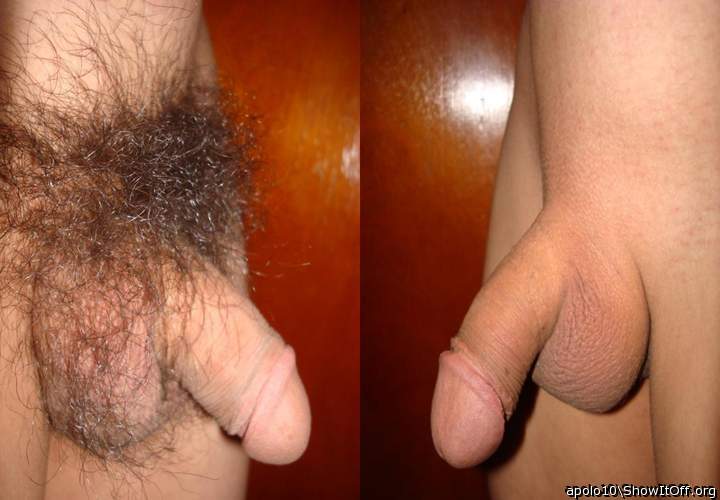 Soft, before and after brazilian waxing