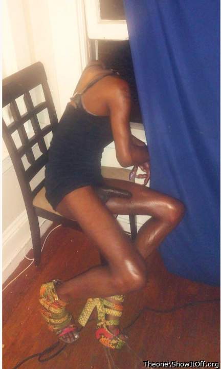 A Fag Looking Out The Window Part 2 MY CD Wife I miss u baby