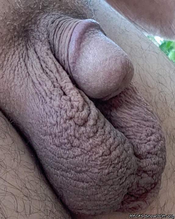Awesome soft cock and nut sack