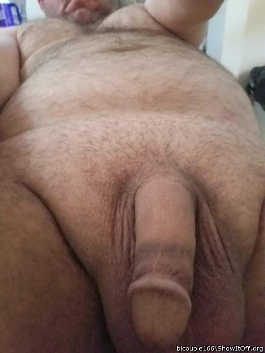 Luv your cock and balls.  I would luv to touch, stroke, lick