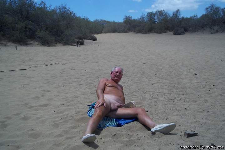 Relaxed in the dunes