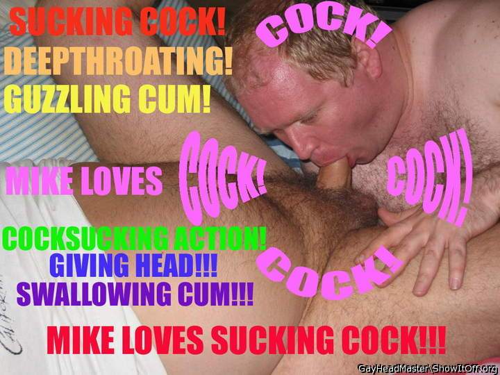 Mike Bishop LOVES COCK!!!