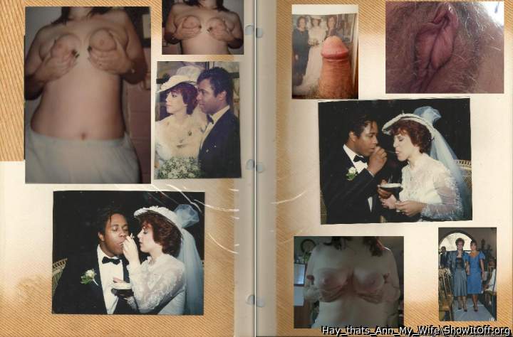 A Page from our "Wedding Album picture" Book