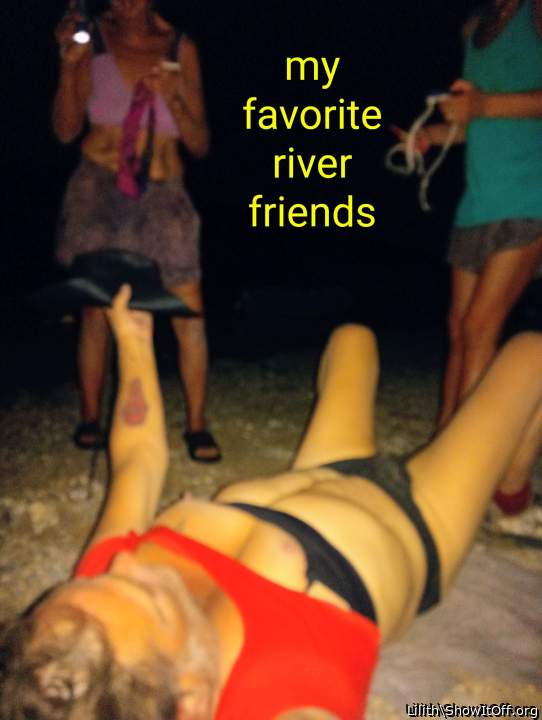 My friends watching