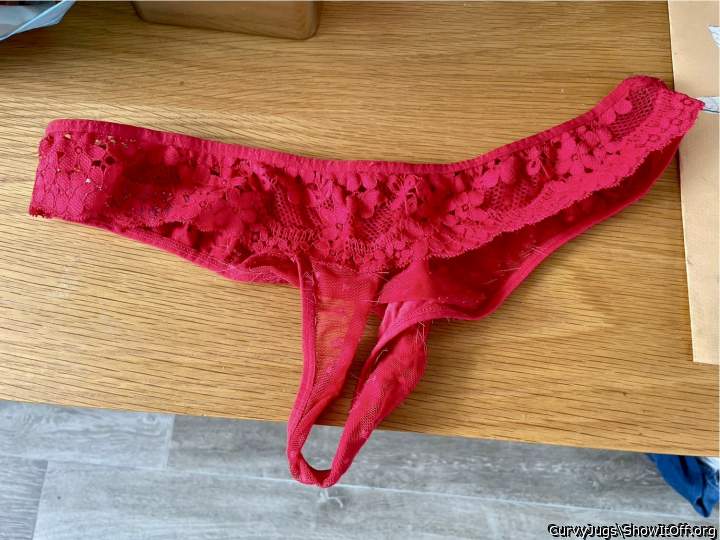 Wet squirty panties