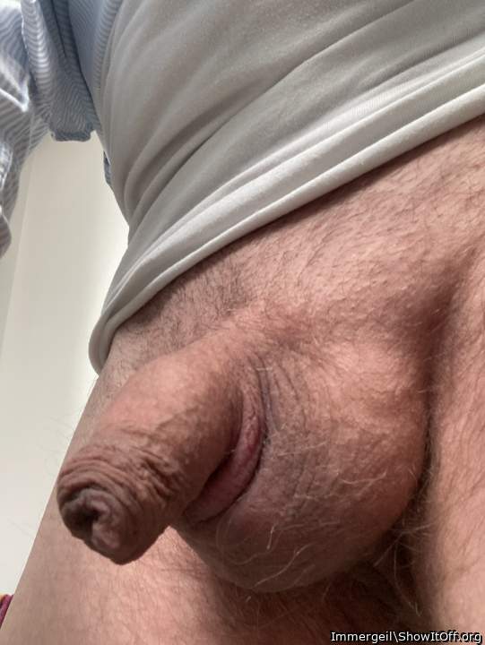 Awesome uncut dick and balls, great foreskin    