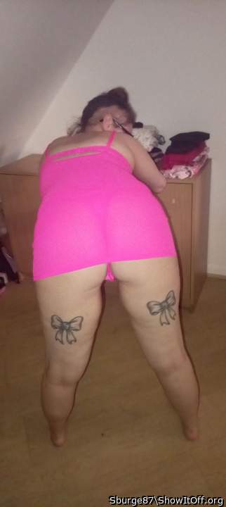 Sexy slut bending over