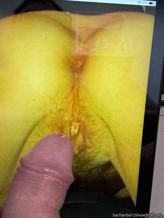 Push it in, hard and fast.