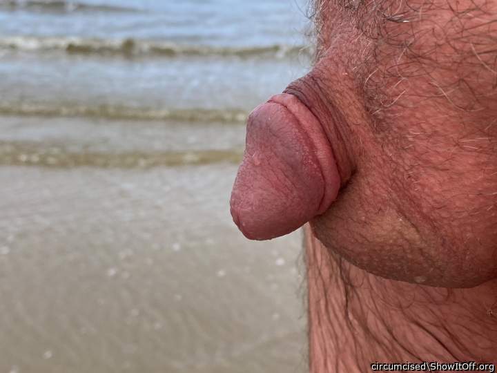 circumcised dick in cold water