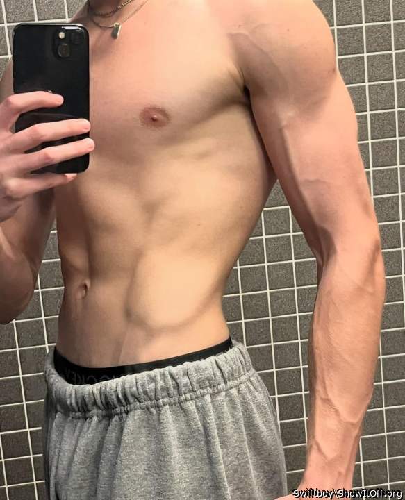 My dick isn�t the only big veiny thing on my body :)