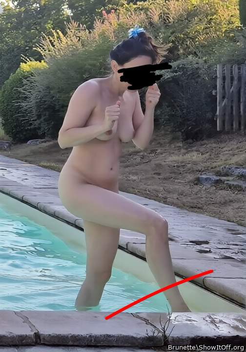 Wife out of pool