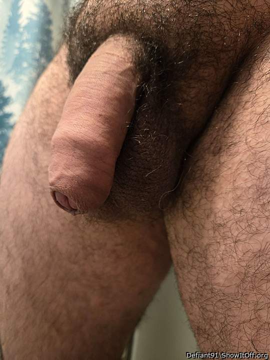 Hairy and uncut, so nice!