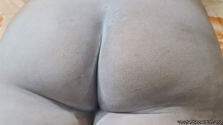 Photo of buttocks from couple