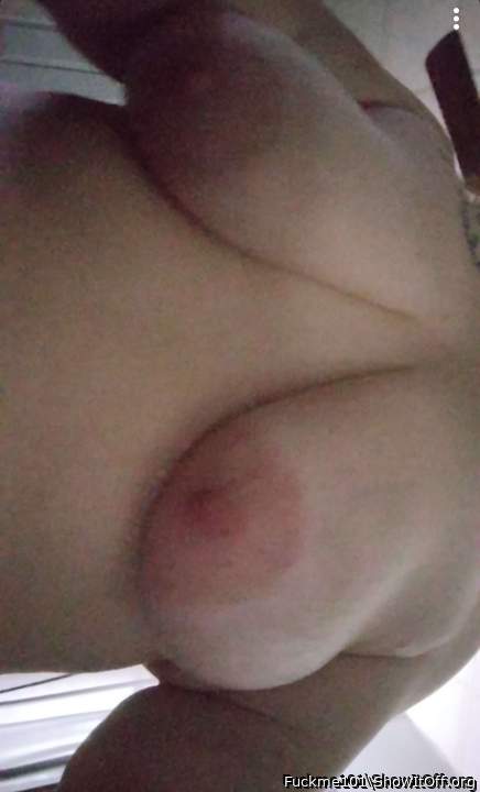 Wow!!! Those tits look amazing!!! Would love to suck on them