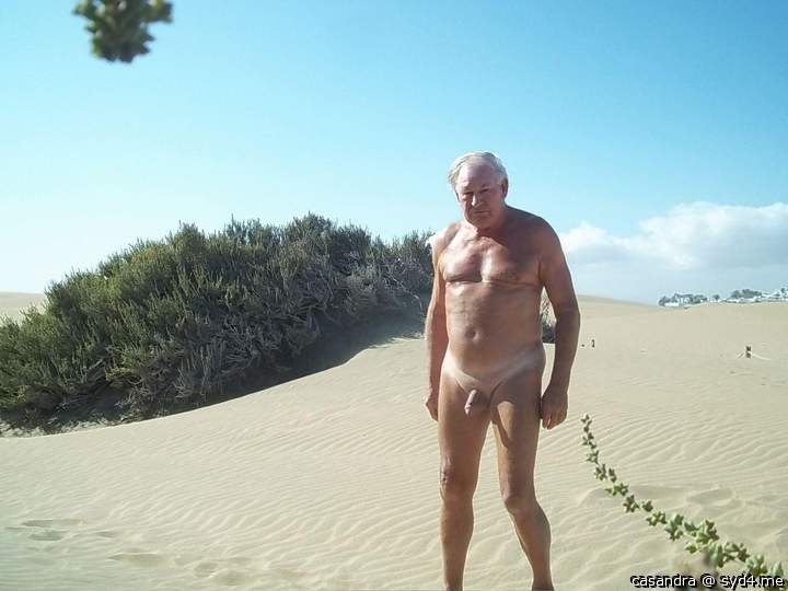 Naked in the dunes