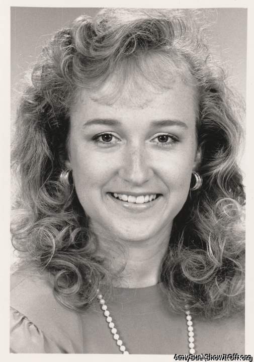 My headshot from the 80's. Relates to my blog post, "Acting Up".