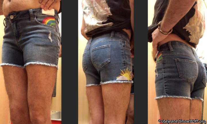 My cute rainbow shorts