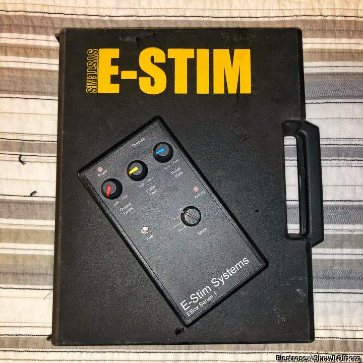 My electro sex stimulation unit, so much fun